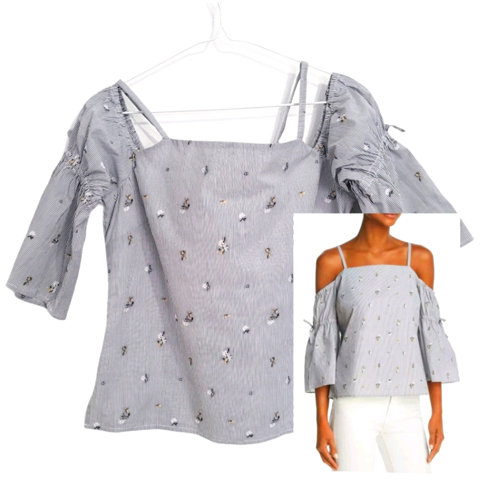 Cooper & Ella Cold Shoulder Top
